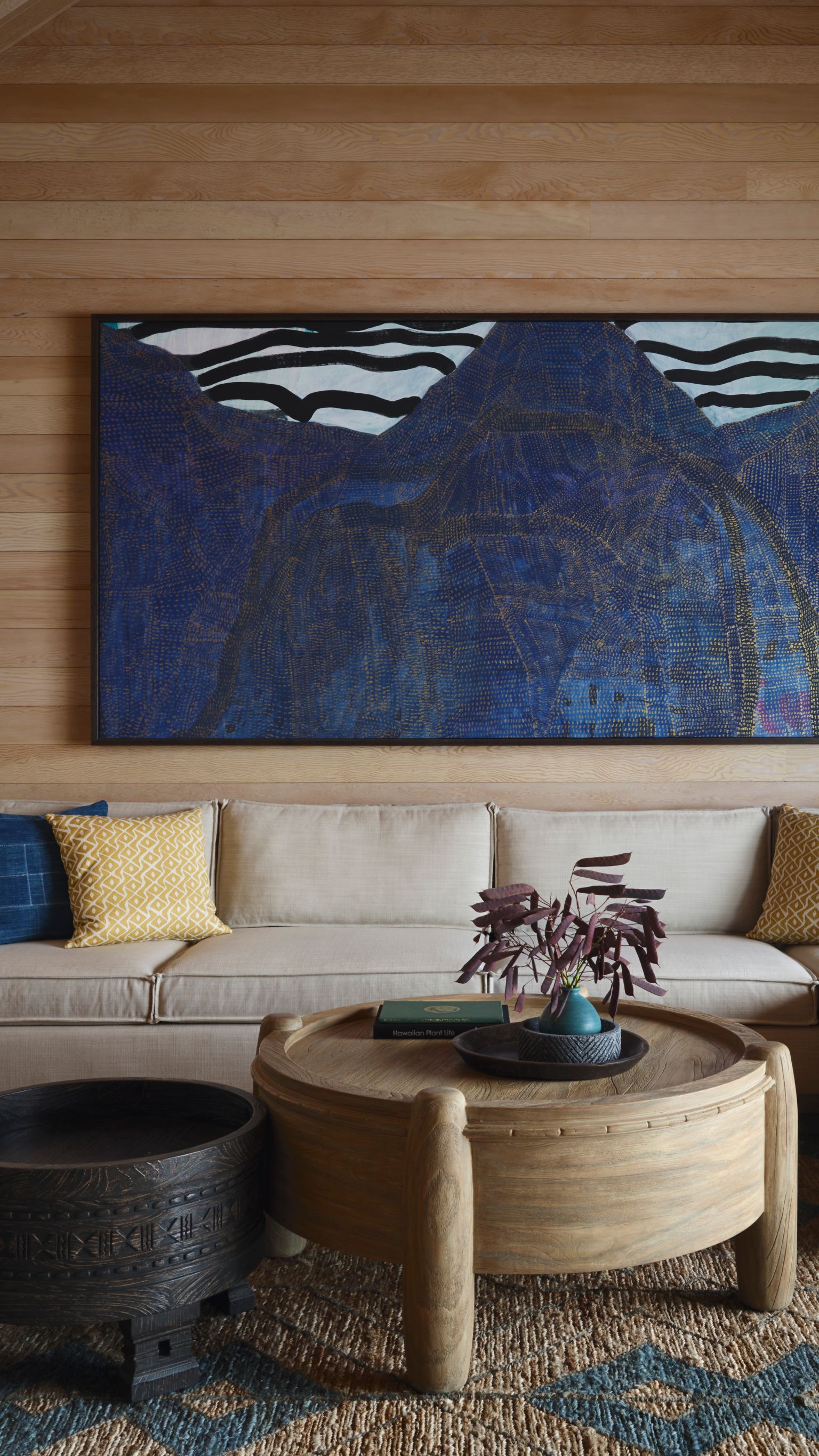 Beach Front Kauhale Living Room